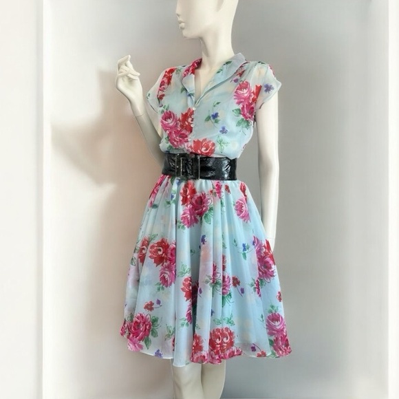 Hell Bunny Bloomsbury Dress - Picture 3 of 17